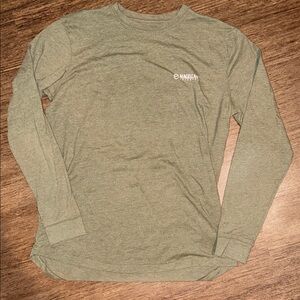 Magellan Outdoors Olive Green Long Sleeve Tee